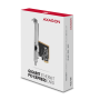 AXAGON Gigabit Ethernet PCI-Express network card with proven Realtek chipset version , PCEE-GRF
