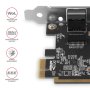 AXAGON Gigabit Ethernet PCI-Express network card with proven Realtek chipset version , PCEE-GRF