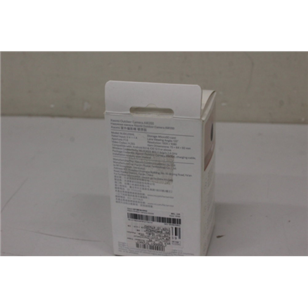 SALE OUT. Xiaomi Outdoor Camera AW200 , Xiaomi Camera , AW200 , 3 month(s) , H.265 , MicroSD , USED, MISSING SCREWS AND MANUAL, SCRATCHES ON TOP