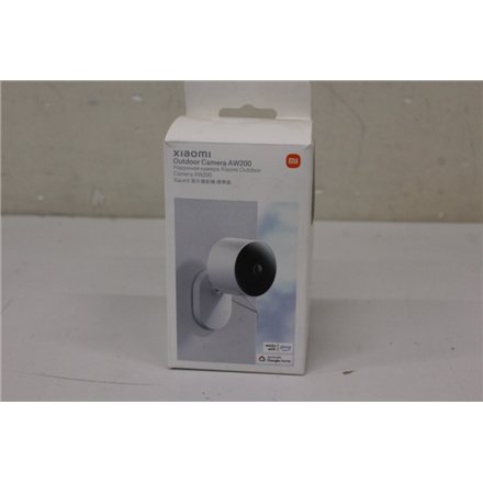 SALE OUT. Xiaomi Outdoor Camera AW200 , Xiaomi Camera , AW200 , 3 month(s) , H.265 , MicroSD , USED, MISSING SCREWS AND MANUAL, SCRATCHES ON TOP