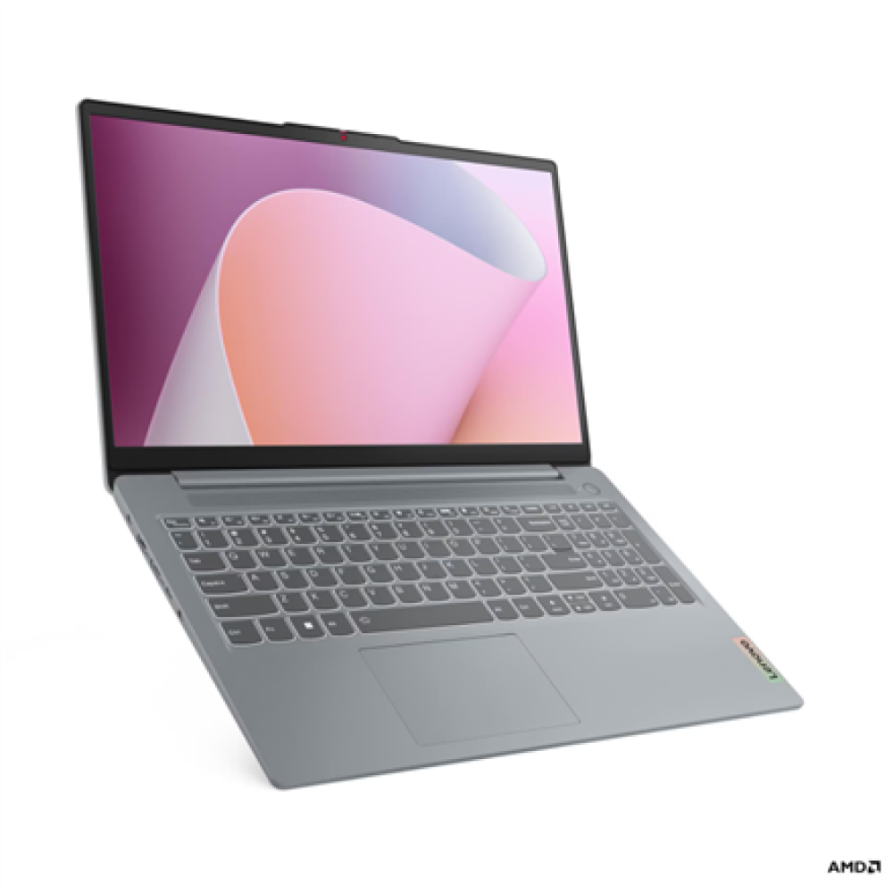 Lenovo IdeaPad Slim 3 15ABR8 AMD , Arctic Grey , 15.6 , IPS , FHD , 1920 x 1080 pixels , Anti-glare , AMD Ryzen 7 , 5825U , 16 GB , Soldered DDR4 , Solid-state drive capacity 512 GB , AMD Radeon Graphics , Windows 11 Home , 802.11ax , Bluetooth version 5.