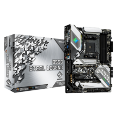 ASRock , B550 Steel Legend , Processor family AMD , Processor socket AM4 , DDR4 DIMM , Memory slots 4 , Supported hard disk drive interfaces SATA3, M.2 , Number of SATA connectors 6 , Chipset AMD B550 , ATX