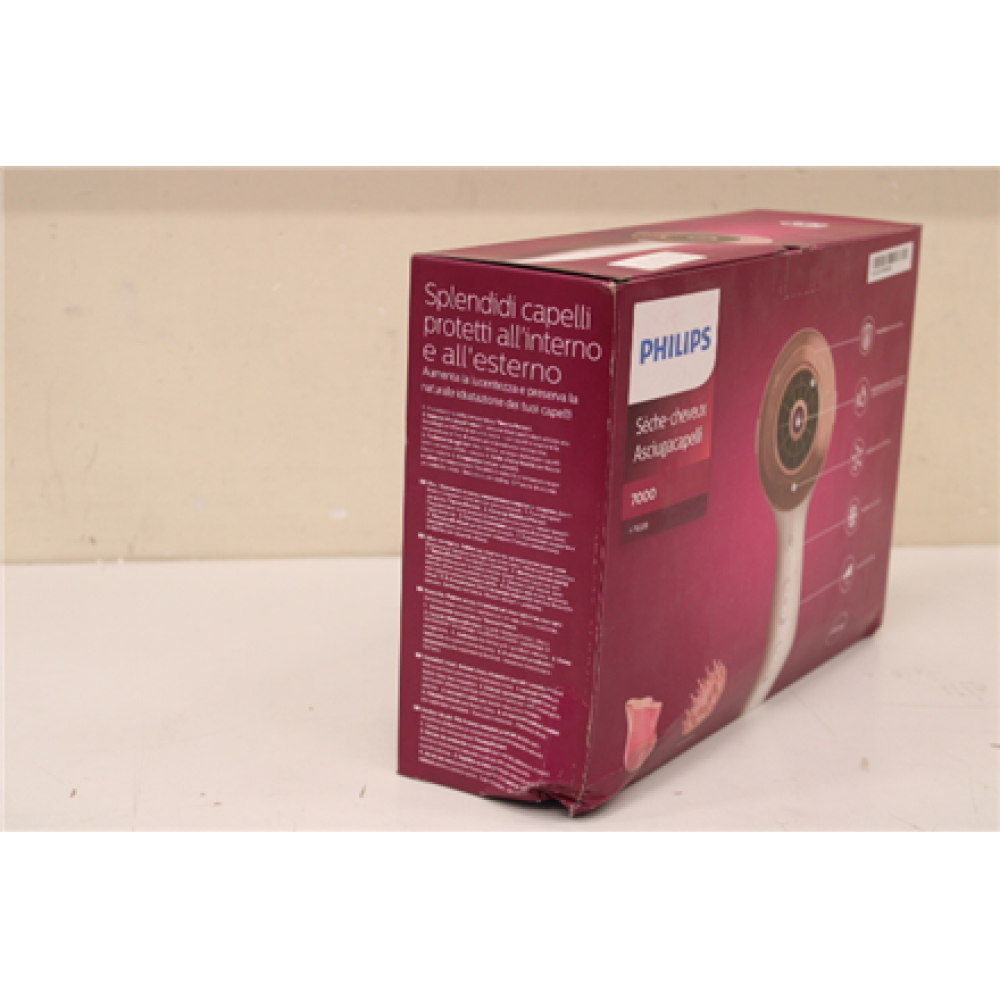 SALE OUT. Philips HP8281/00 Hair Dryer, Pearl White/Pink Golden , Philips , Hair Dryer , HP8281/00 , 2300 W , Number of temperature settings 6 , Ionic function , Diffuser nozzle , Pearl White/Pink Golden , DAMAGED PACKAGING