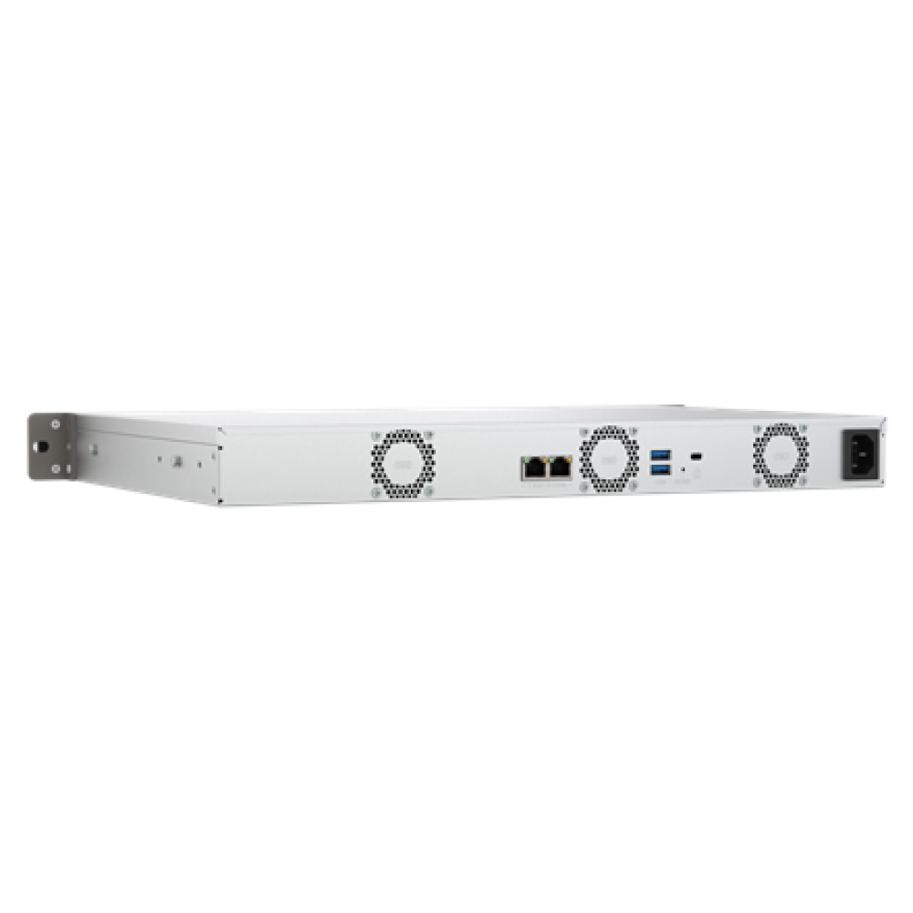 QNAP Compact 1U short-depth rackmount 2.5GbE NAS , TS-433eU , Cortex-A55 , 4 GB