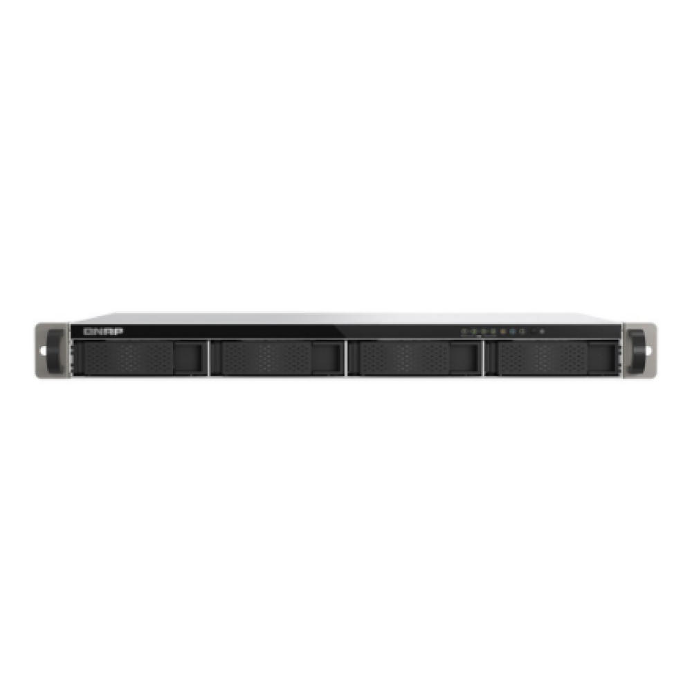 QNAP Compact 1U short-depth rackmount 2.5GbE NAS , TS-433eU , Cortex-A55 , 4 GB