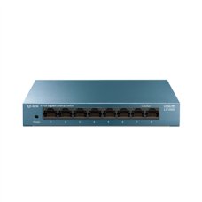 TP-LINK , 8-Port 10/100/1000Mbps Desktop Network Switch , LS108G , Unmanaged , Desktop , Power supply type External