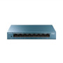 TP-LINK , 8-Port 10/100/1000Mbps Desktop Network Switch , LS108G , Unmanaged , Desktop , Power supply type External