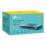 TP-LINK , 8-Port 10/100/1000Mbps Desktop Network Switch , LS108G , Unmanaged , Desktop , Power supply type External
