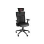 Genesis Ergonomic Chair Astat 200 Base material Nylon; Castors material: Nylon with CareGlide coating , Black