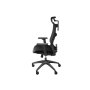 Genesis Ergonomic Chair Astat 200 Base material Nylon; Castors material: Nylon with CareGlide coating , Black