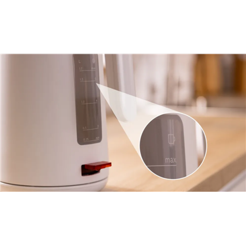 Bosch Kettle , TWK2M161 MyMoment , Electric , 2400 W , 1.7 L , Plastic , 360° rotational base , White