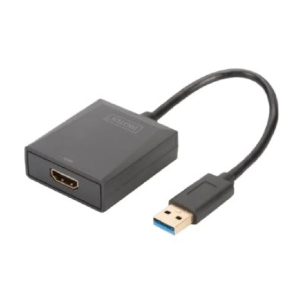 Digitus USB-A 3.2 Gen 1 to HDMI , Graphic Adapter , 0.15 m