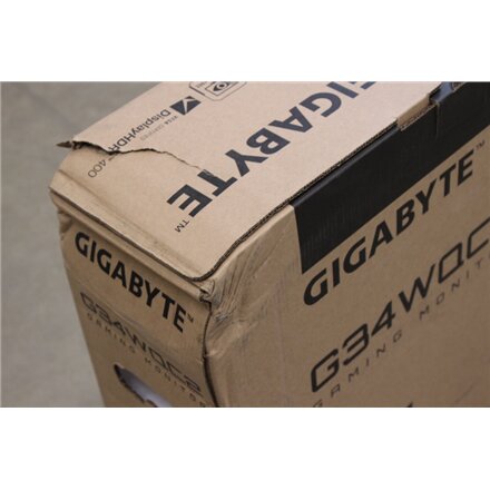 Gigabyte SALE OUT. , G34WQC2 EK , 34 , VA , WQHD , 200 Hz , 1 ms , 3440 x 1440 pixels , 450 cd/m² , HDMI ports quantity 2 , Warranty 36 month(s) , DAMAGED PACKAGING