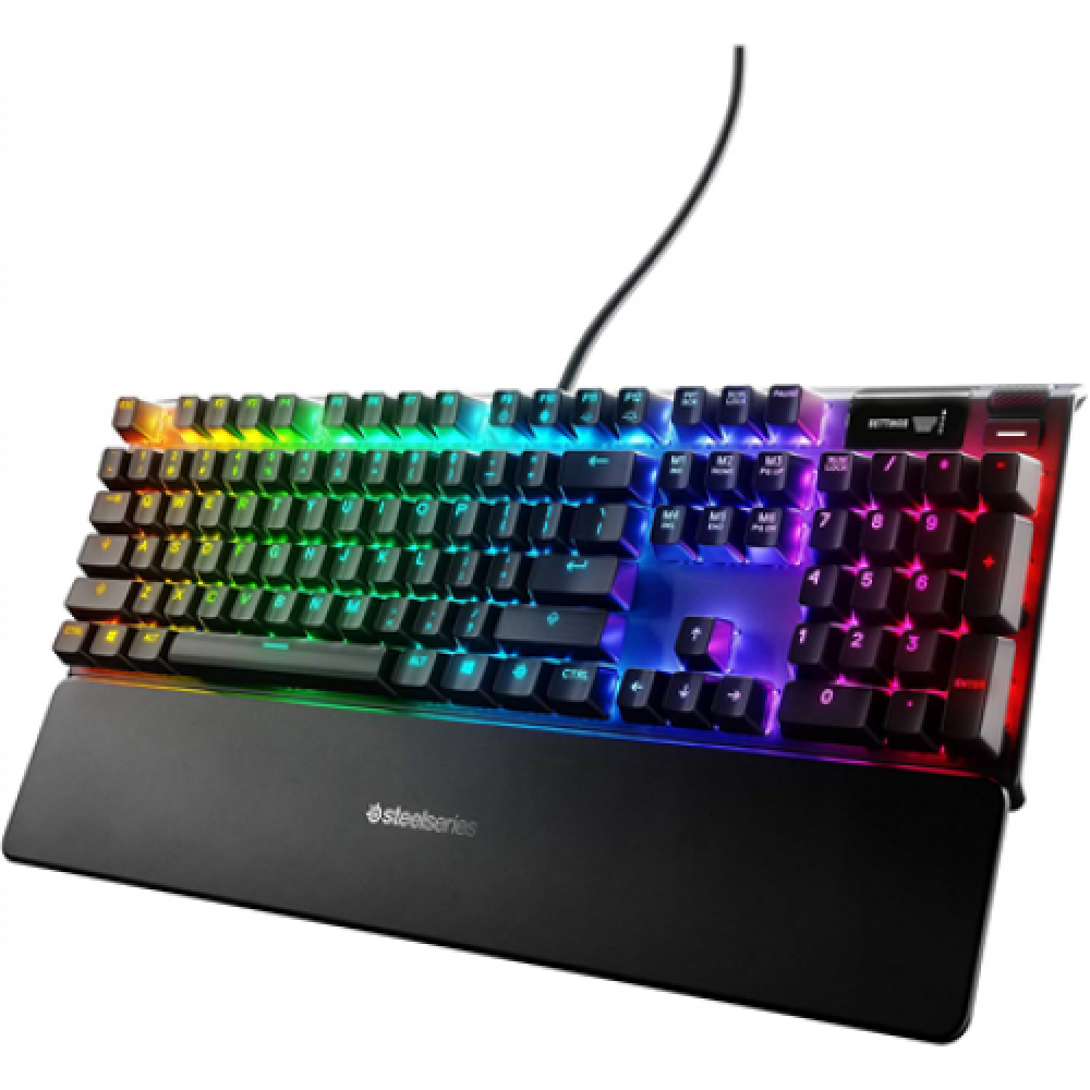 SteelSeries Apex 7 Gaming Keyboard, NOR Layout, Wired, Brown Switch , SteelSeries , Gaming Keyboard , Apex 7 , Brown Switch , Gaming keyboard , Wired , RGB LED light , NORD , USB