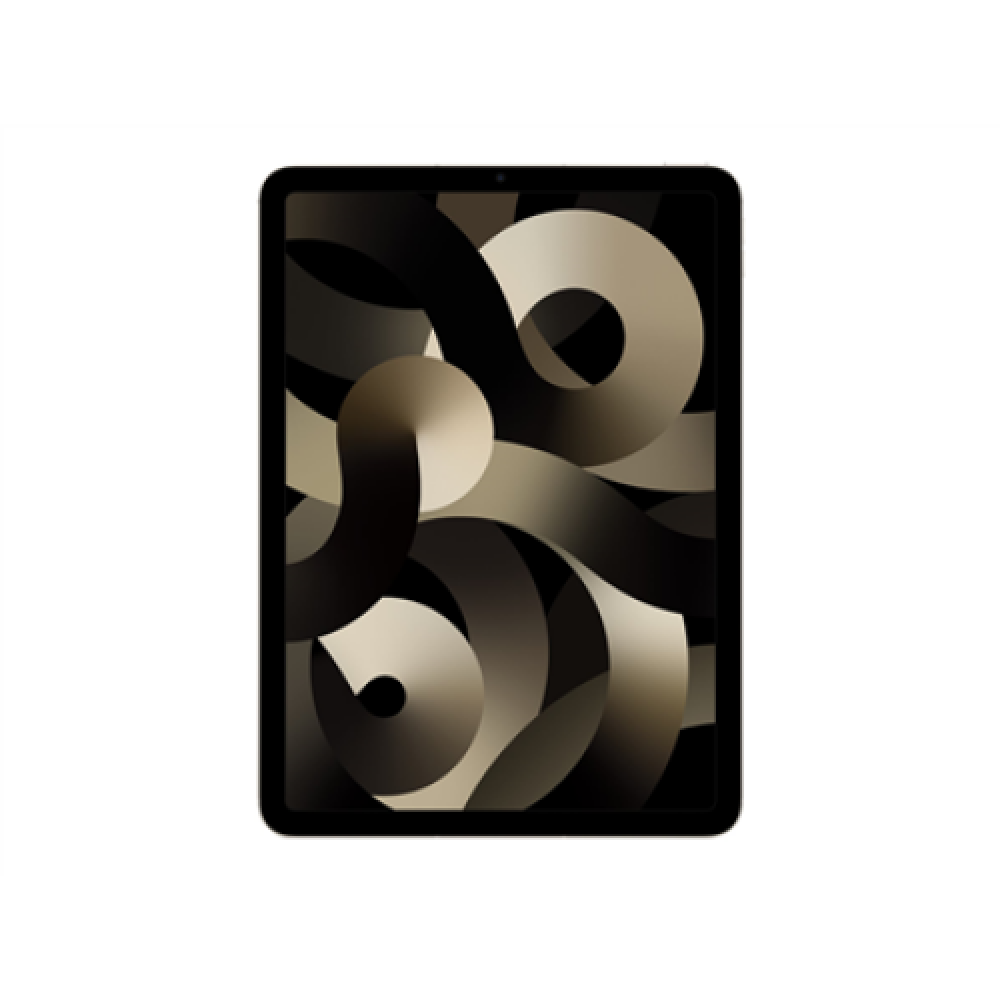 Apple , iPad Air 5th Gen , 10.9 , Starlight , Liquid Retina IPS LCD , 1640 x 2360 pixels , Apple M1 , 8 GB , 64 GB , 5G , Wi-Fi , Front camera , 12 MP , Rear camera , 12 MP , Bluetooth , 5.0 , iPadOS , 15.4 , Warranty 12 month(s)
