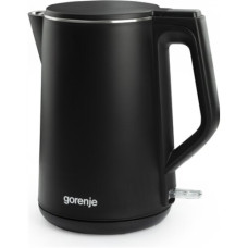 Gorenje , Kettle , K15DWBK , Electric , 2200 W , 1.5 L , Stainless steel , 360° rotational base , Black