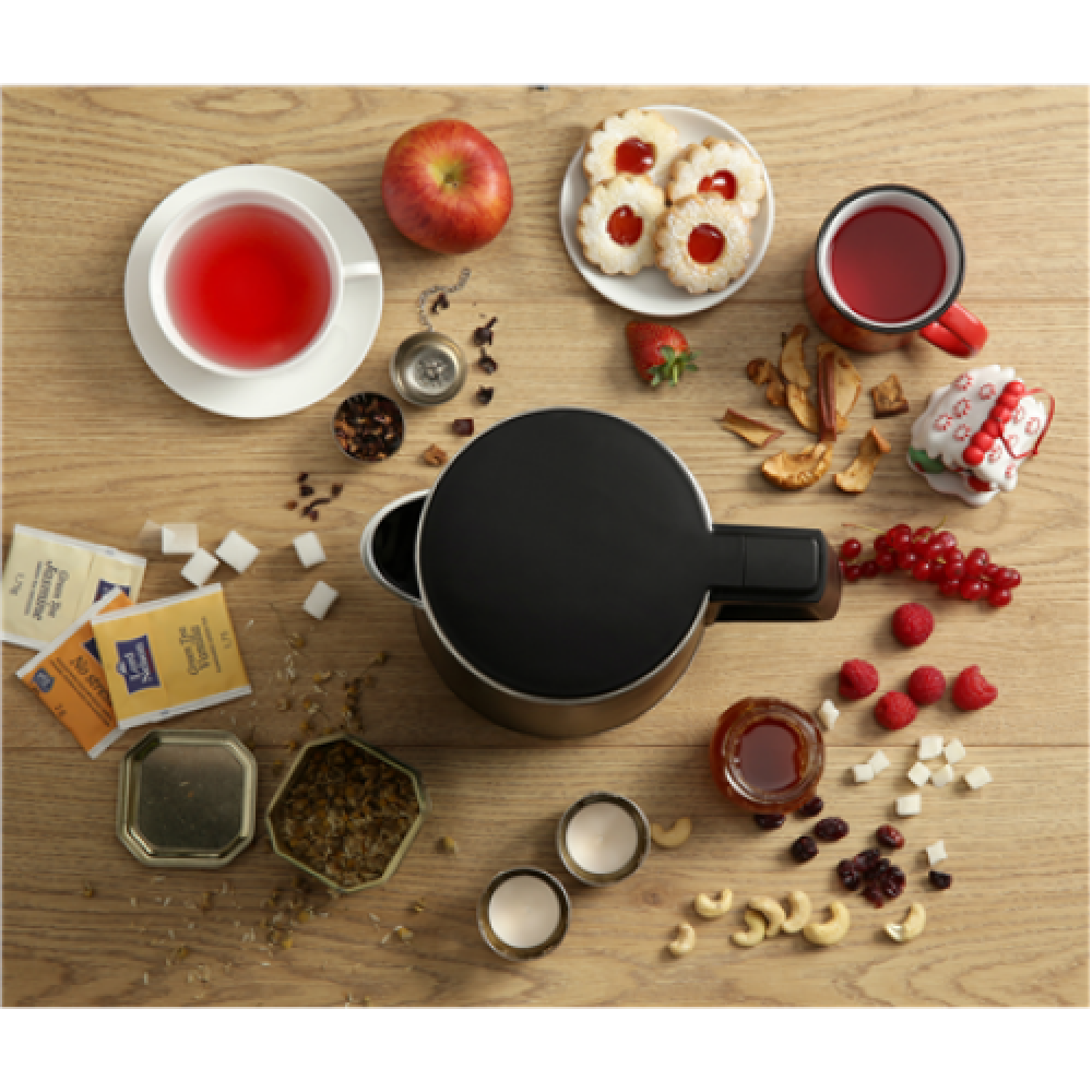 Gorenje , Kettle , K15DWBK , Electric , 2200 W , 1.5 L , Stainless steel , 360° rotational base , Black