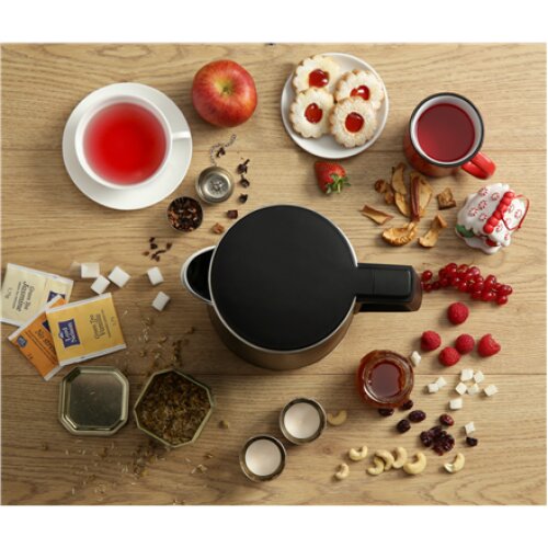 Gorenje , Kettle , K15DWBK , Electric , 2200 W , 1.5 L , Stainless steel , 360° rotational base , Black