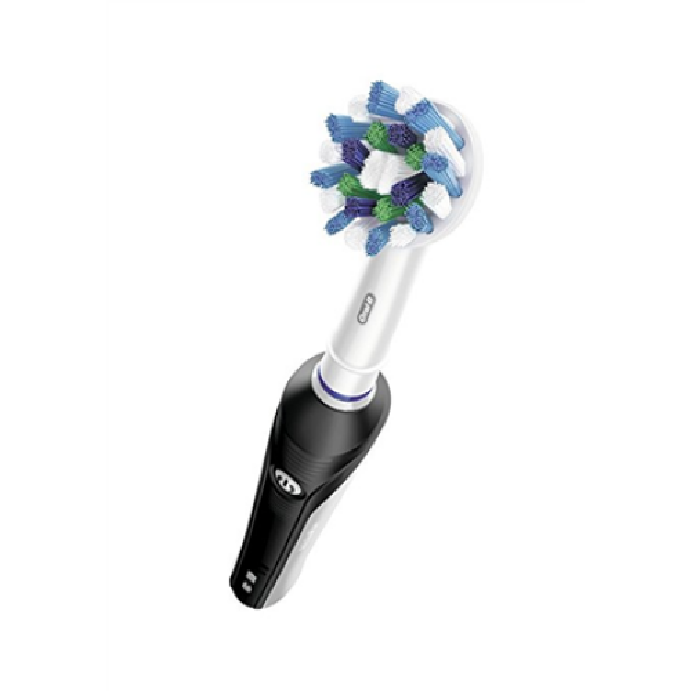 Oral-B Toothbrush PRO 750 For adults, Rechargeable, Operating time 2 min, Teeth brushing modes 1, Number of brush heads included 1, Black