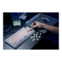 Razer Hot-swappable Mechanical Gaming Keyboard , BlackWidow V4 75% , Gaming Keyboard , Wired , US , Phantom White Edition , USB Type-C , Razer Mechanical Switches (Tactile)