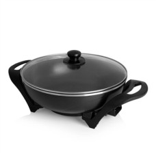 Tristar , Electric Wok , PZ-9130 , 1500 W , Stainless steel , 4.5 L , Black