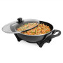 Tristar , Electric Wok , PZ-9130 , 1500 W , Stainless steel , 4.5 L , Black