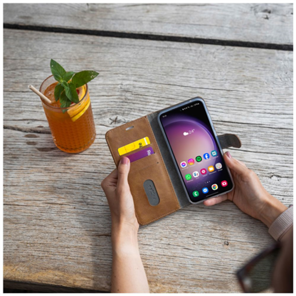 Fixed Opus , Book Case , Samsung , Galaxy A56 5G , Leather , Brown