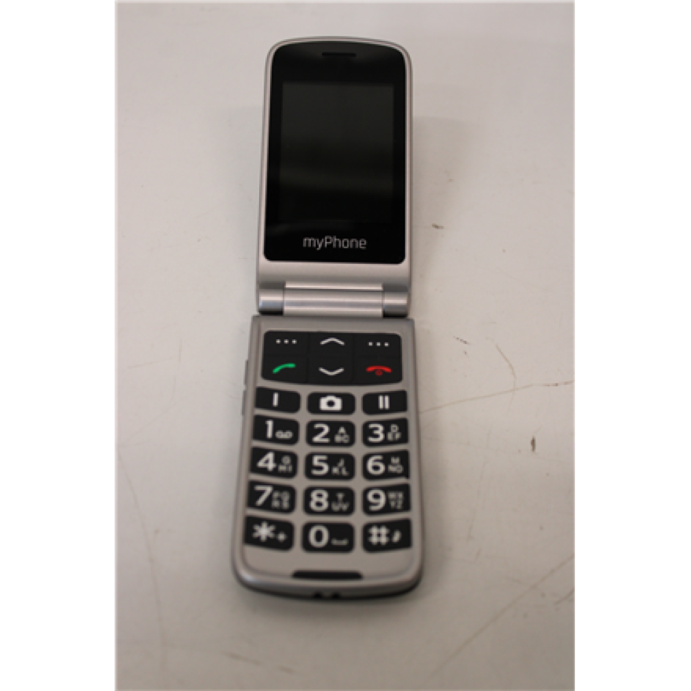 SALE OUT. myPhone Rumba 2 (Black) Dual SIM 2.4 TFT 240x320/32MB/microSD/2G , myPhone Rumba 2 , Black , 2.4 , TFT , 32 MB , 32 MB , Single SIM , Main camera resolution 0.3 MP , 800 mAh , UNPACKED, REMOVED PROTECTIVE FILM