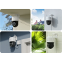 Reolink 4K Wi-Fi 6 Dual-Lens Security Camera , TrackMix Series W760 , PTZ , 8 MP , 2.8mm/F1.6 , IP65 , H.264, H.265 , Micro SD, Max. 512 GB