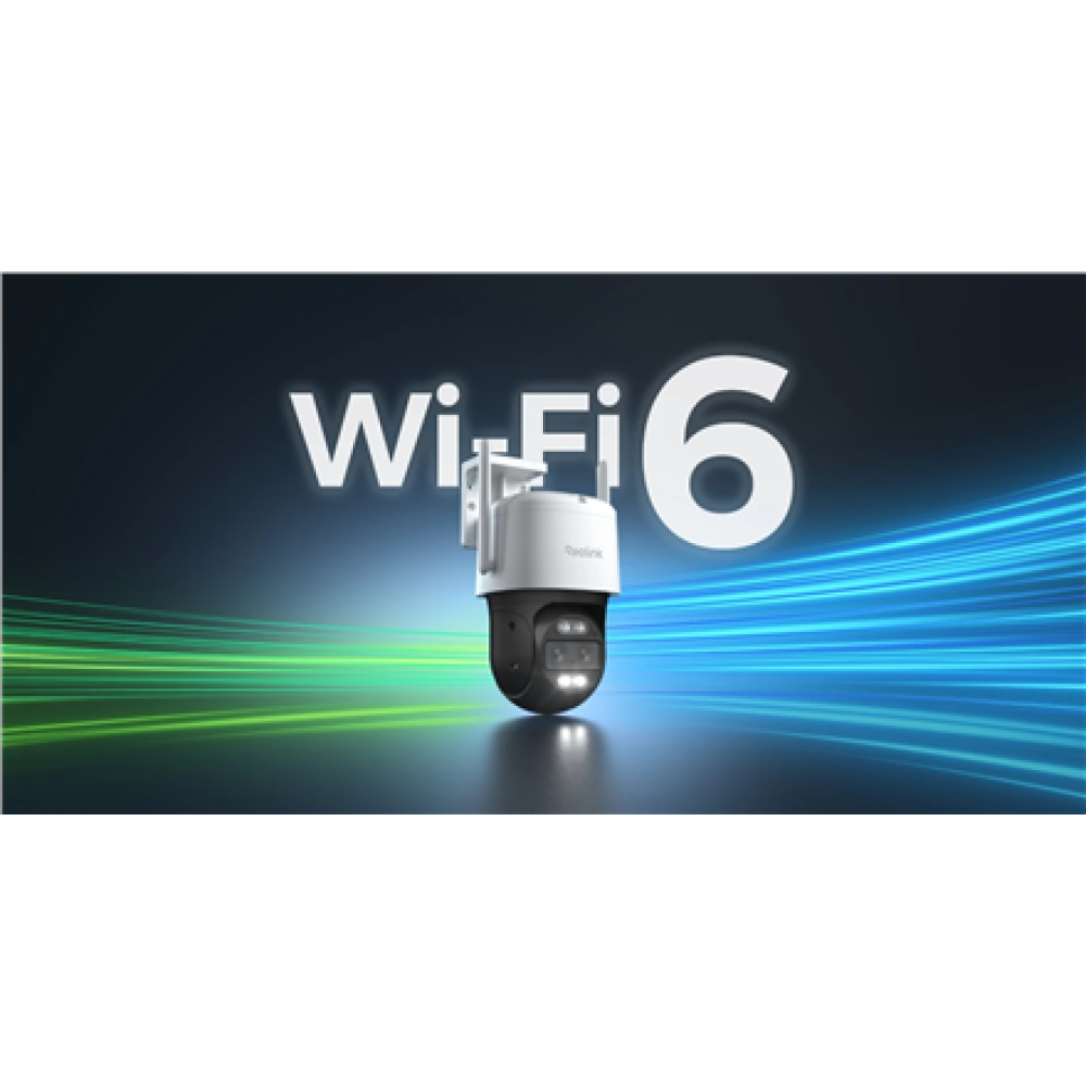 Reolink 4K Wi-Fi 6 Dual-Lens Security Camera , TrackMix Series W760 , PTZ , 8 MP , 2.8mm/F1.6 , IP65 , H.264, H.265 , Micro SD, Max. 512 GB