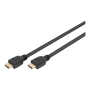 Digitus , Black , HDMI Male (type A) , HDMI Male (type A) , Ultra High Speed HDMI Cable with Ethernet , HDMI to HDMI , 1 m