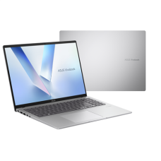 Asus Vivobook 16 M1607KA-MB279W , Cool Silver , 16 , IPS , WUXGA , 1920 x 1200 pixels , Anti-glare , AMD Ryzen AI 5 , 330 , 16 GB , DDR5 , Solid-state drive capacity 512 GB , AMD Radeon Graphics , Windows 11 Home , 802.11ax , Bluetooth version 5.3 , Keybo