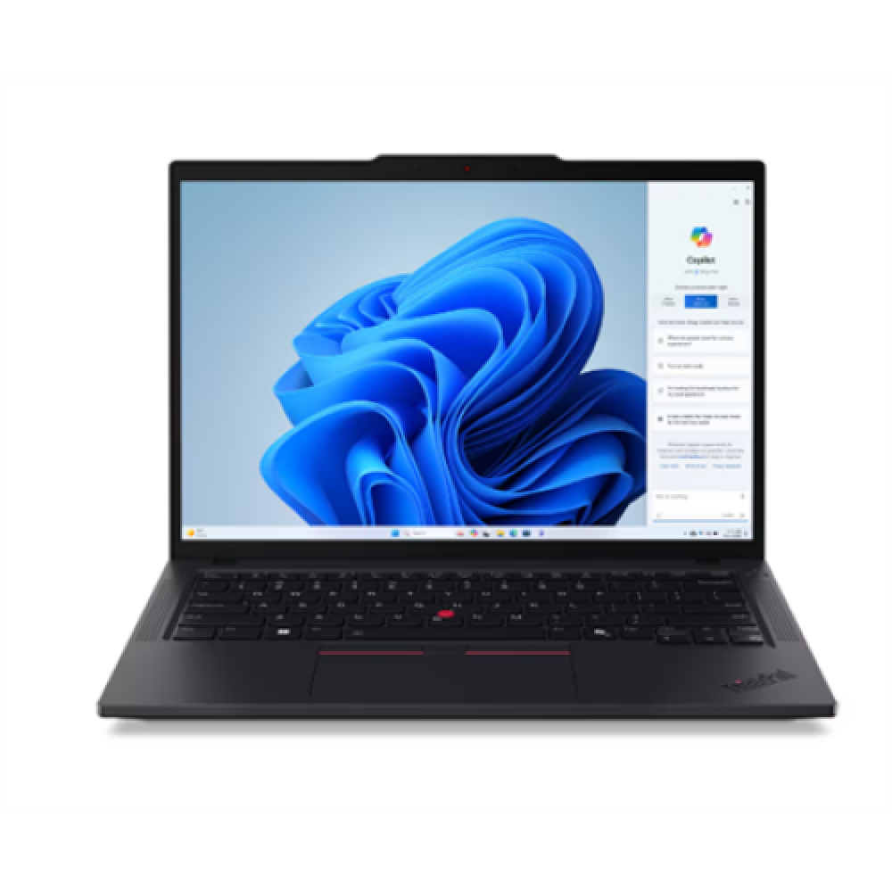 Lenovo ThinkPad T14 , Black , 14 , IPS , WUXGA , 1920 x 1200 pixels , Anti-glare , Intel Core U7 , 155U , 32 GB , SO-DIMM DDR5 , Solid-state drive capacity 1000 GB , Intel Graphics , Windows 11 Pro , 802.11ax , Bluetooth version 5.3 , LTE Upgradable , Key
