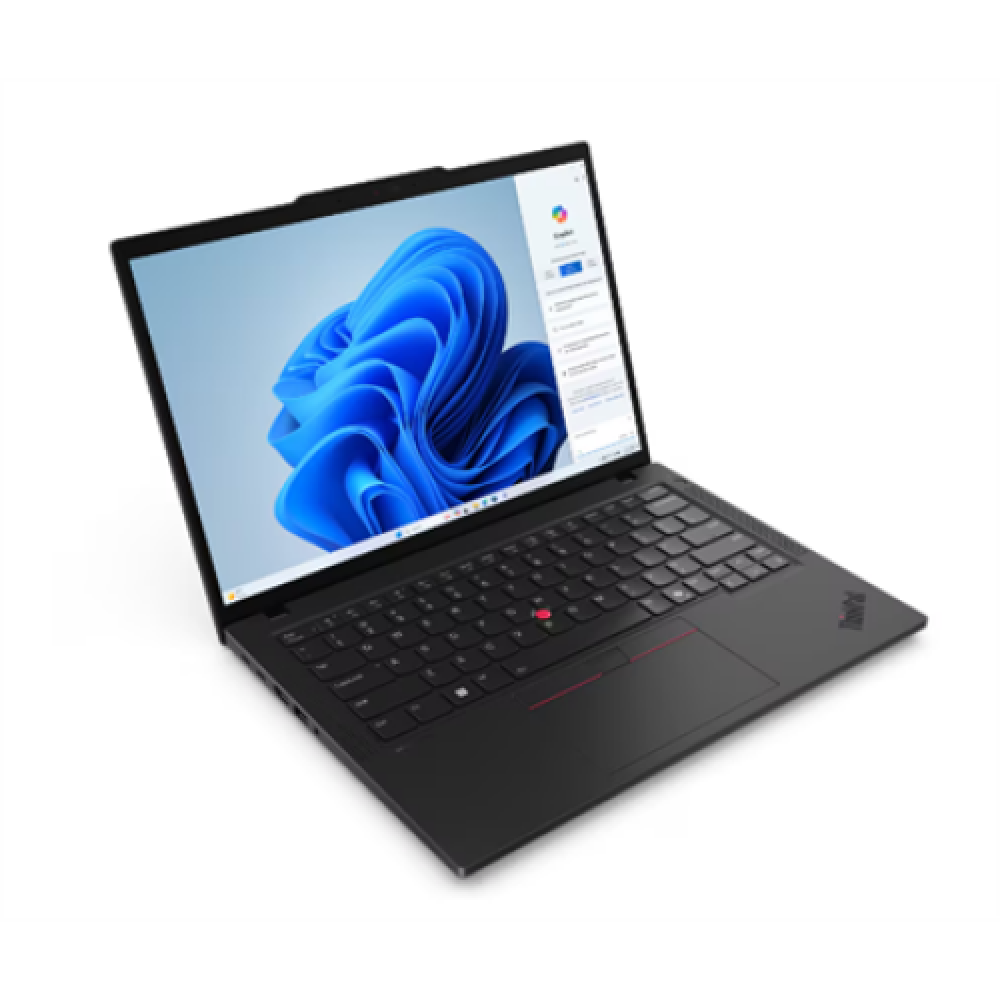 Lenovo ThinkPad T14 , Black , 14 , IPS , WUXGA , 1920 x 1200 pixels , Anti-glare , Intel Core U7 , 155U , 32 GB , SO-DIMM DDR5 , Solid-state drive capacity 1000 GB , Intel Graphics , Windows 11 Pro , 802.11ax , Bluetooth version 5.3 , LTE Upgradable , Key