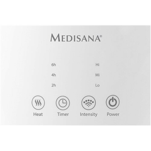Medisana , AH 661 , Air Humidifier , Humidifier , 75 W , Water tank capacity 3.5 L , White