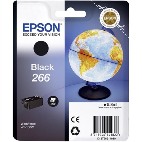 Epson 266 BK Ink Cartridge , Ink , Black