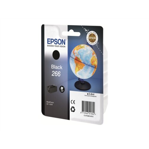 Epson 266 BK Ink Cartridge , Ink , Black