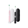 Philips , Sonic Electric Toothbrush , HX6800/35 ProtectiveClean 4300 , Rechargeable , For adults , Number of brush heads included 2 , Number of teeth brushing modes 1 , Sonic technology , Black/Pastel Pink
