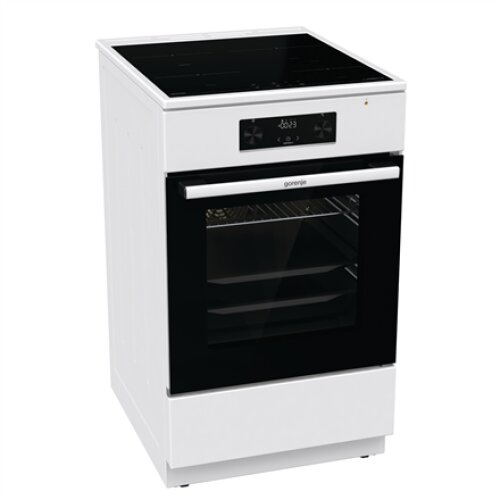 Gorenje , Cooker , GEIT5C60WPG , Hob type Induction , Oven type Electric , White , Width 50 cm , Depth 59.4 cm , Grilling , Energy efficiency class A , 70 L