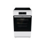 Gorenje , Cooker , GEIT5C60WPG , Hob type Induction , Oven type Electric , White , Width 50 cm , Depth 59.4 cm , Grilling , Energy efficiency class A , 70 L