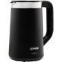 Gorenje , Kettle , K17TRDW , Electric , 2200 W , 1.7 L , Plastic/Metal , 360° rotational base , Black