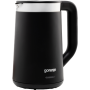 Gorenje Kettle , K17TRDW , Electric , 2200 W , 1.7 L , Plastic/Metal , 360° rotational base , Black