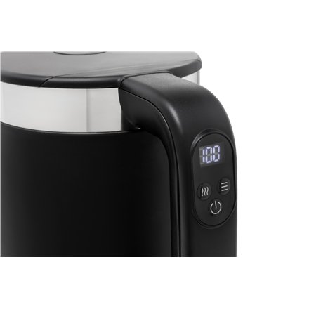 Gorenje , Kettle , K17TRDW , Electric , 2200 W , 1.7 L , Plastic/Metal , 360° rotational base , Black