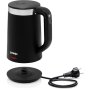 Gorenje , Kettle , K17TRDW , Electric , 2200 W , 1.7 L , Plastic/Metal , 360° rotational base , Black