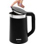 Gorenje , Kettle , K17TRDW , Electric , 2200 W , 1.7 L , Plastic/Metal , 360° rotational base , Black