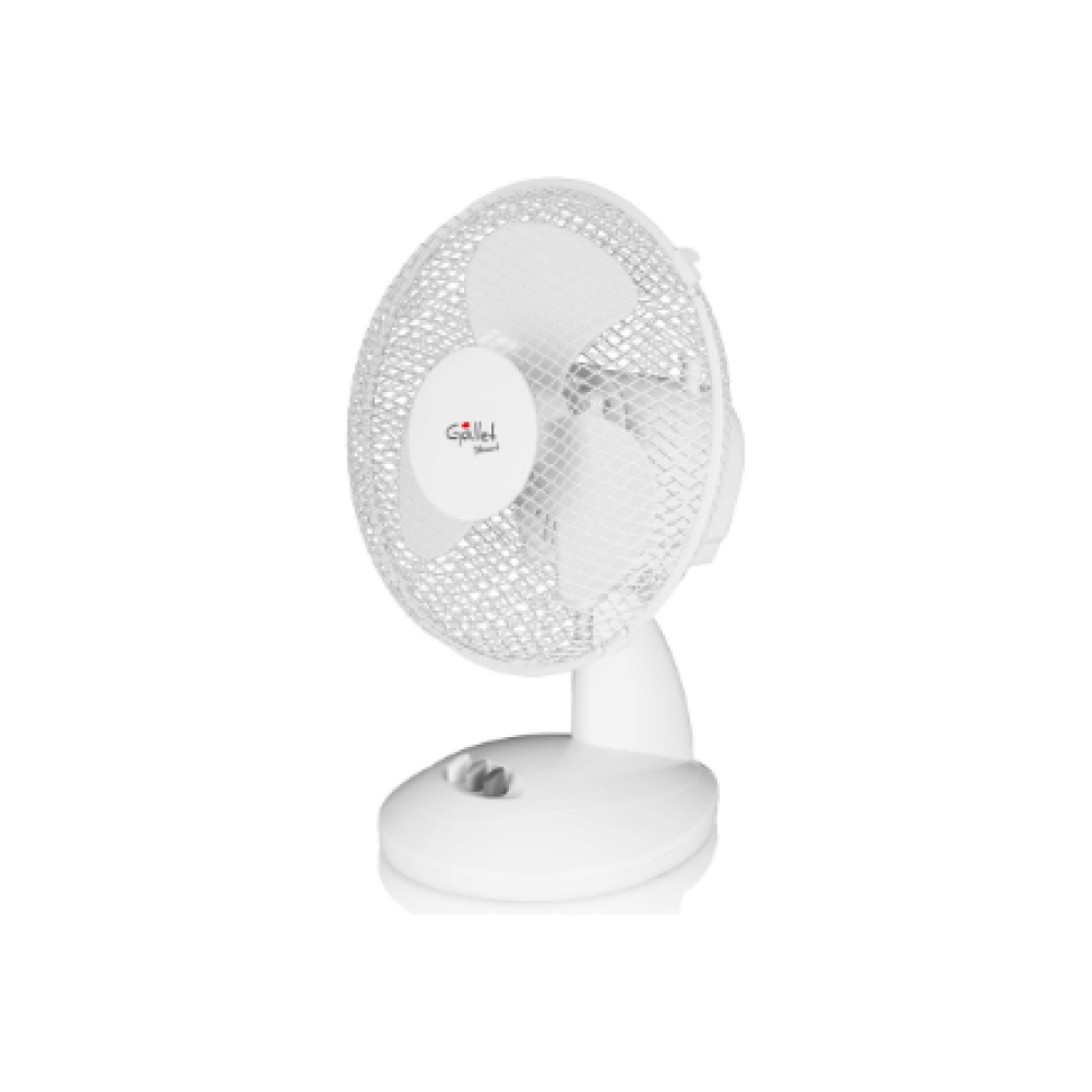 Gallet , VEN9 , Desk Fan , White , Diameter 23 cm , Number of speeds 2 , Oscillation , 23 W