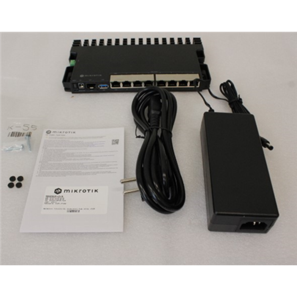 SALE OUT. MikroTik RouterBOARD RB5009UPr+S+IN, DEMO , RouterBOARD , RB5009UPr+S+IN , No Wi-Fi , 10/100/1000 Mbit/s , Ethernet LAN (RJ-45) ports 7 , Mesh Support No , MU-MiMO No , No mobile broadband , 12 month(s) , DEMO