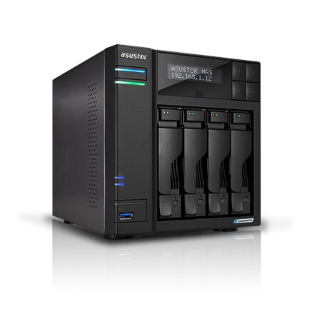 Asus Lockerstor AS6704T V2 , Intel Celeron , N5105 , 4 GB , DDR4