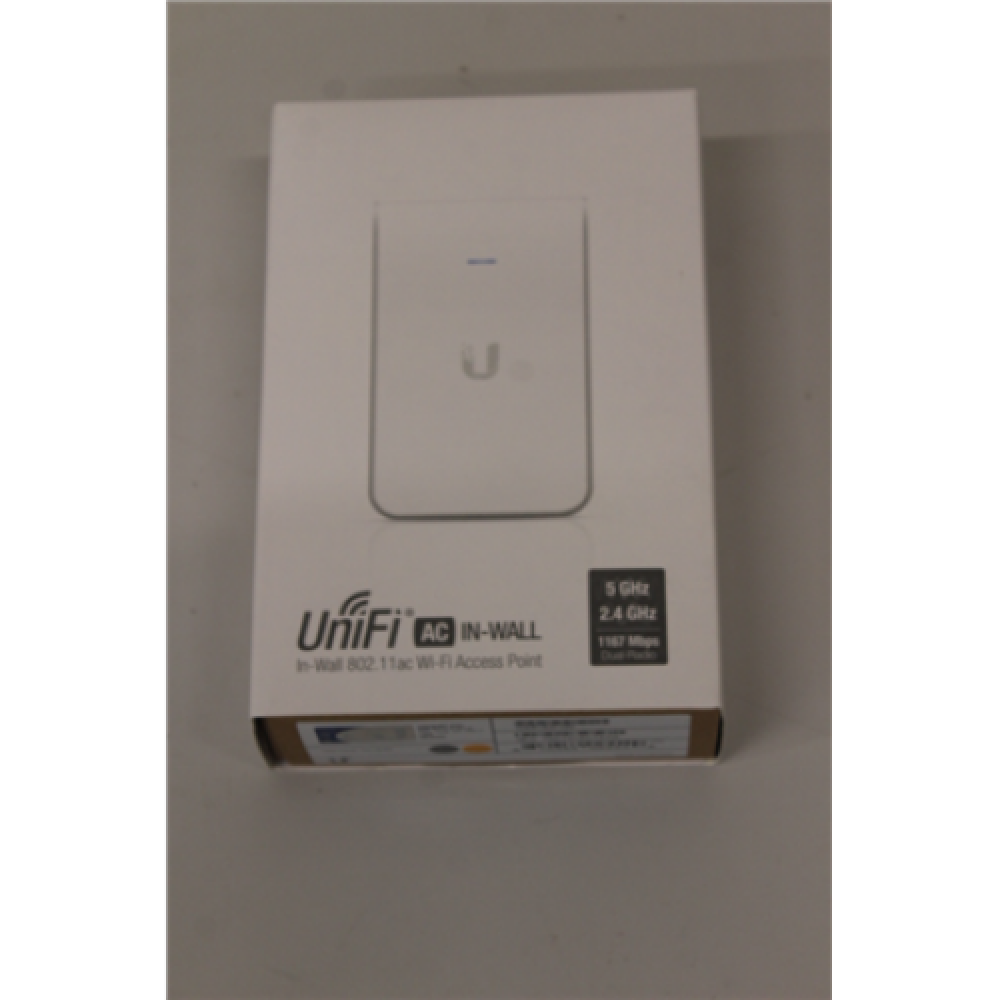 SALE OUT. Ubiquiti UniFi UAP-AC-IW 802.11ac 2.4/5 867 Mbit/s 10/100/1000 Mbit/s Ethernet LAN (RJ-45) ports 3 MU-MiMO Yes PoE in/out DEMO
