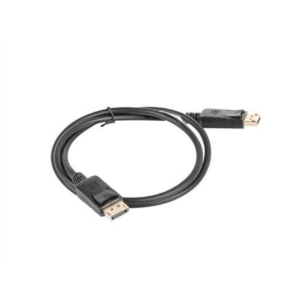 Lanberg , DisplayPort Cable 19 Pin V1.2 4K, 1M , CA-DPDP-10CC-0010-BK , DisplayPort to DisplayPort